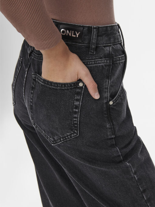 ONLY-ONLTROY (15236962)-BLACK-DENIM - Image 5