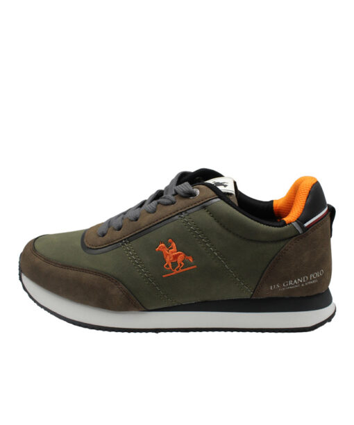 Alternative view of US GRAND POLO-RENNES ESSENTIAL NBK (GPM423000-7262)-GREEN-BROWN