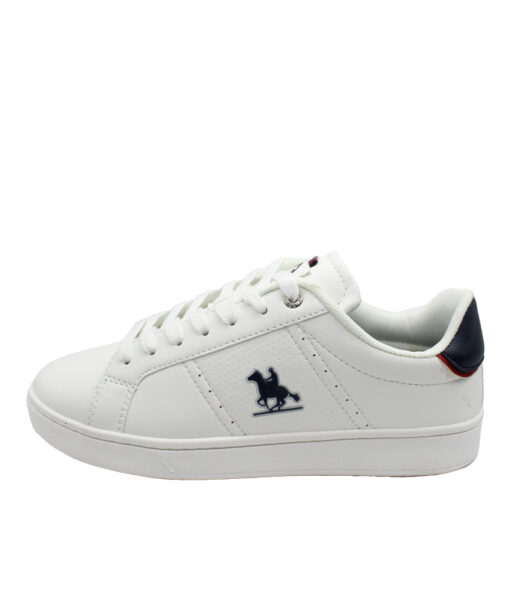 Alternative view of US GRAND POLO-BERRY LTX THUMBLED (GPM424025-1032)-WHITE-DEEP