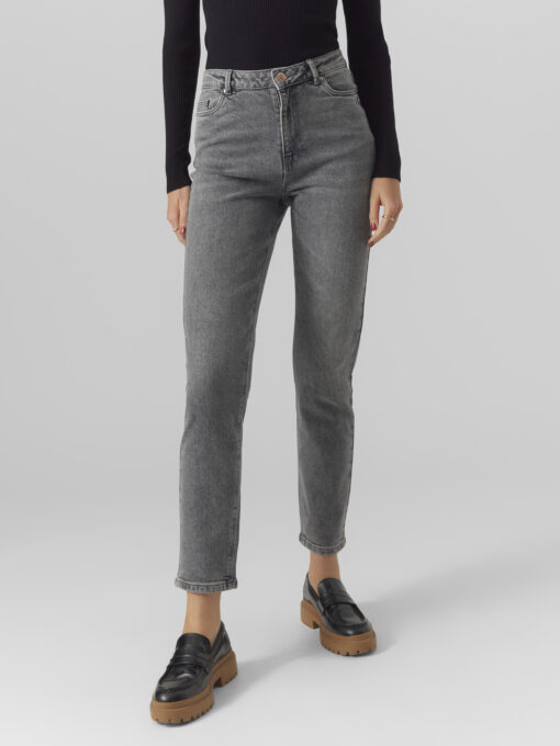 VERO MODA-VMLINDA (10291012)-MEDIUM-GREY-DENIM - Image 3