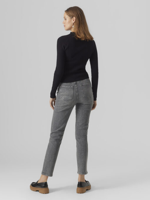 VERO MODA-VMLINDA (10291012)-MEDIUM-GREY-DENIM - Image 5