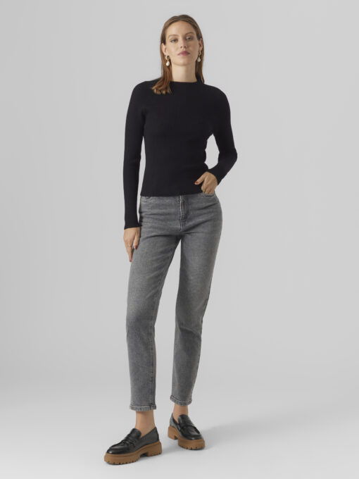 VERO MODA-VMLINDA (10291012)-MEDIUM-GREY-DENIM - Image 6