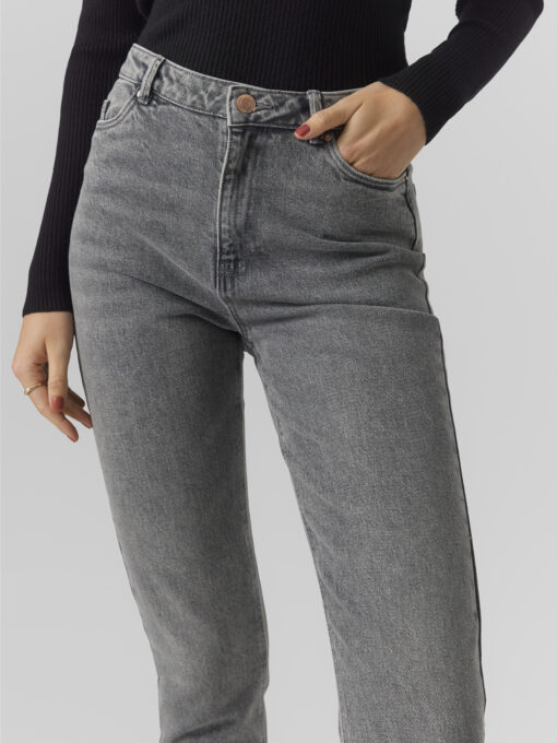 VERO MODA-VMLINDA (10291012)-MEDIUM-GREY-DENIM - Image 2