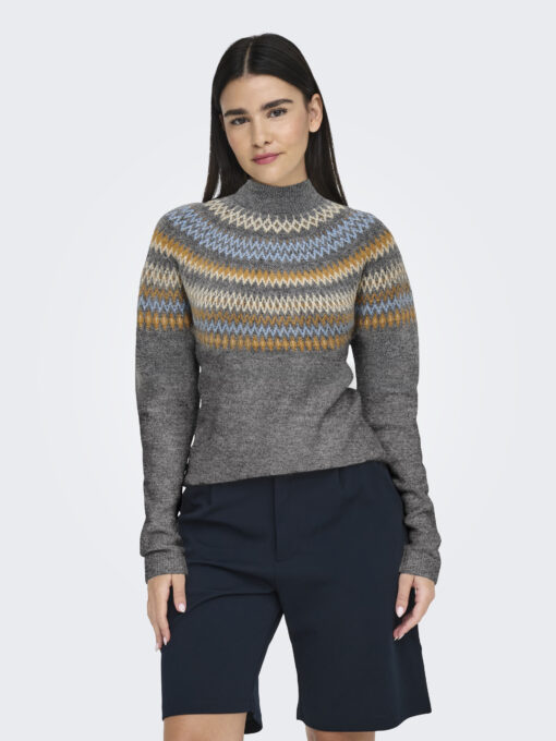 ONLY-ONLAMELIA (15327594)-MEDIUM-GREY-MELANGE