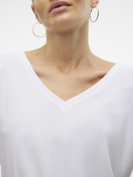Vero Moda-VMFILLI (10247666)-BRIGHT-WHITE - Image 3
