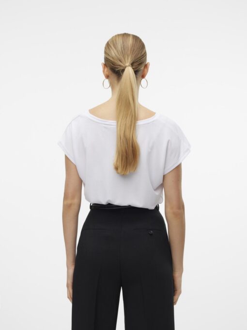 Vero Moda-VMFILLI (10247666)-BRIGHT-WHITE - Image 4