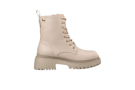 ENVIE-COMBAT BOOTS (E23-20238-36)-BEIGE - Image 2