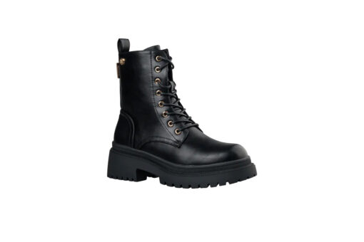 ENVIE-COMBAT BOOTS (E23-20238-34)-BLACK
