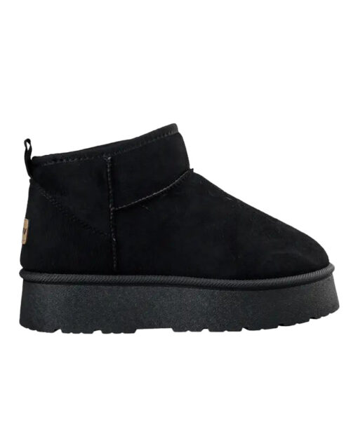 Alternative view of MISS NV-FAUX SHEARLING BOOTIES (S41-20479-34)-BLACK