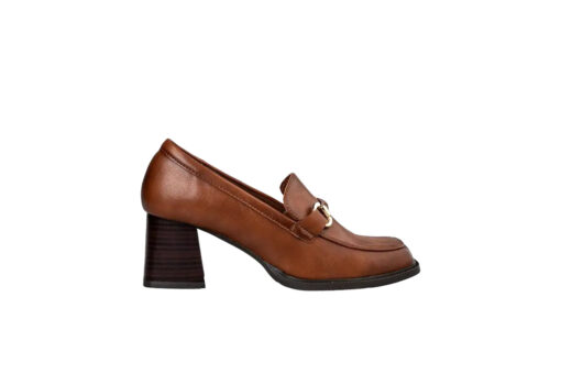 MISS NV-LOW HEEL PUMPS (V57-20382-26)-CAMEL - Image 2