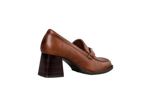 MISS NV-LOW HEEL PUMPS (V57-20382-26)-CAMEL - Image 3