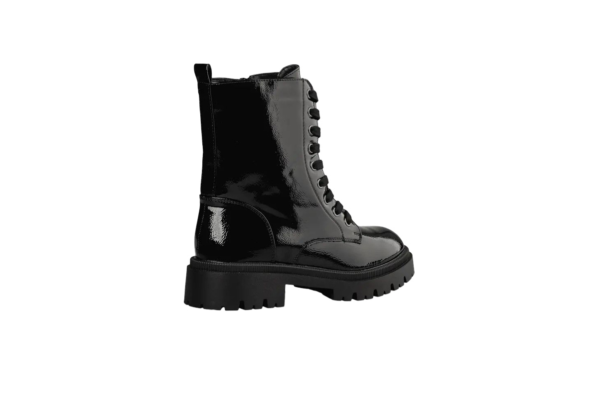 MISS NV-COMBAT BOOTS (V57-20384-34)-BLACK - Image 3