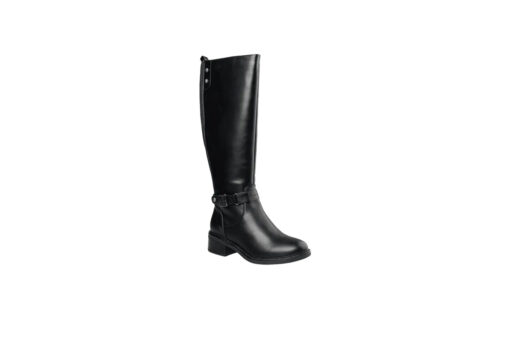 MISS NV-RIDING KNEE-HIGH BOOTS (V57-20385-34)-BLACK