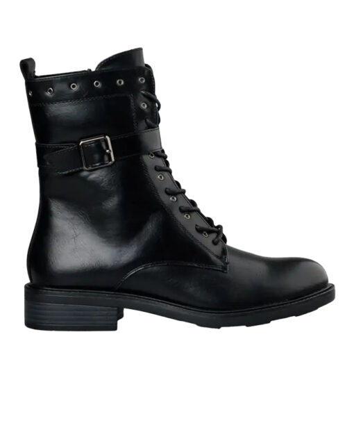 Alternative view of MISS NV-COMBAT BOOTS (V63-20169-34)-BLACK