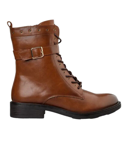 Alternative view of MISS NV-COMBAT BOOTS (V63-20169-28)-BROWN