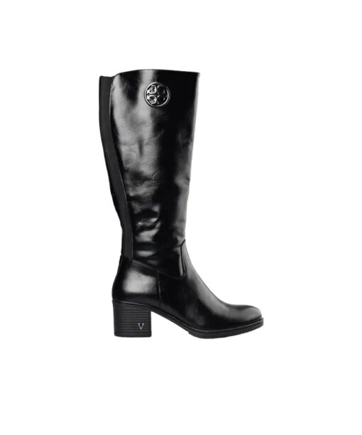 Alternative view of MISS NV-RIDING KNEE-HIGH BOOTS (V63-20184-34)-BLACK
