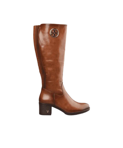 Alternative view of MISS NV-RIDING KNEE-HIGH BOOTS (V63-20184-28)-BROWN