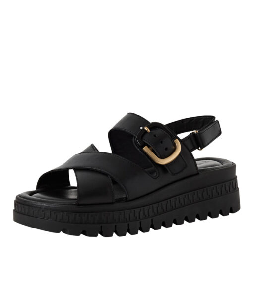 Tamaris (28704-44-003)-BLACK-LEATHER