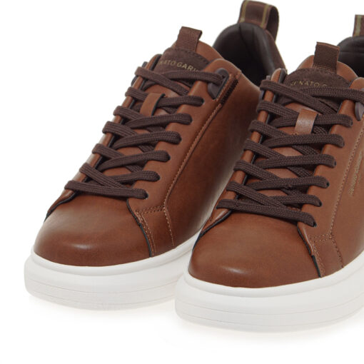 RENATO GARINI-ACE-KN0456 (U5700465377F)-TAN-BROWN-WHITE OUTSOLE - Image 2