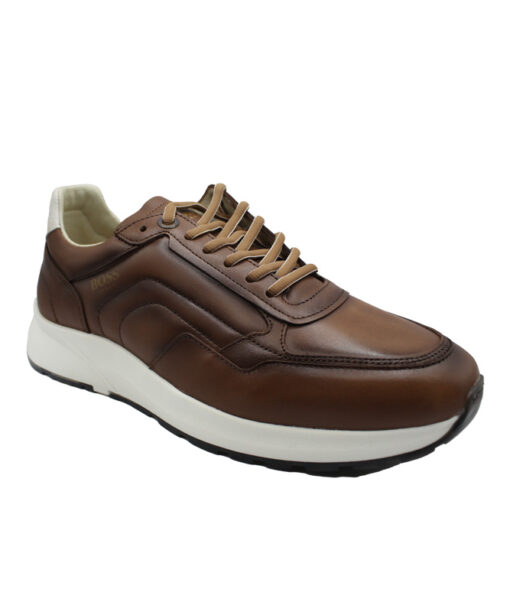BOSS SHOES (B190-A)-COGNAC-BURN