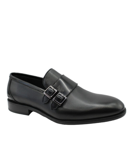 BOSS SHOES (B7734)-BLACK-POINT