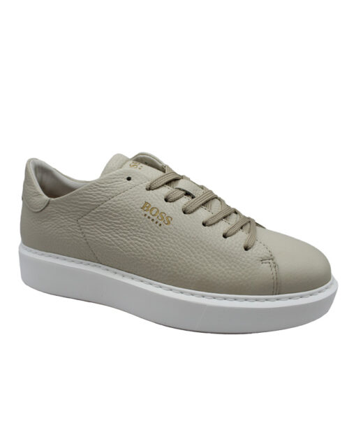 BOSS SHOES (B5720)-BEIGE-TUMBLE