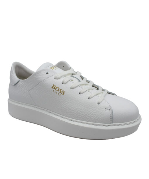 BOSS SHOES (B5720)-WHITE-TUMBLE