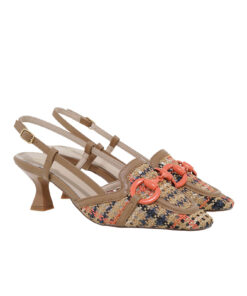 EXE-CAPRI-500 (U470050038K0)-BEIGE-ORANGE KNIT
