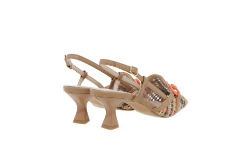 EXE-CAPRI-500 (U470050038K0)-BEIGE-ORANGE KNIT - Image 2