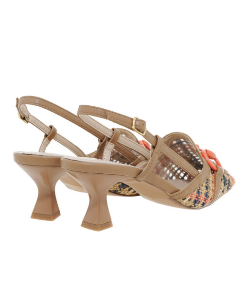 Alternative view of EXE-CAPRI-500 (U470050038K0)-BEIGE-ORANGE KNIT