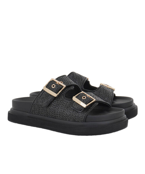 EXE (U403R2322H23)-BLACK-RAFFIA