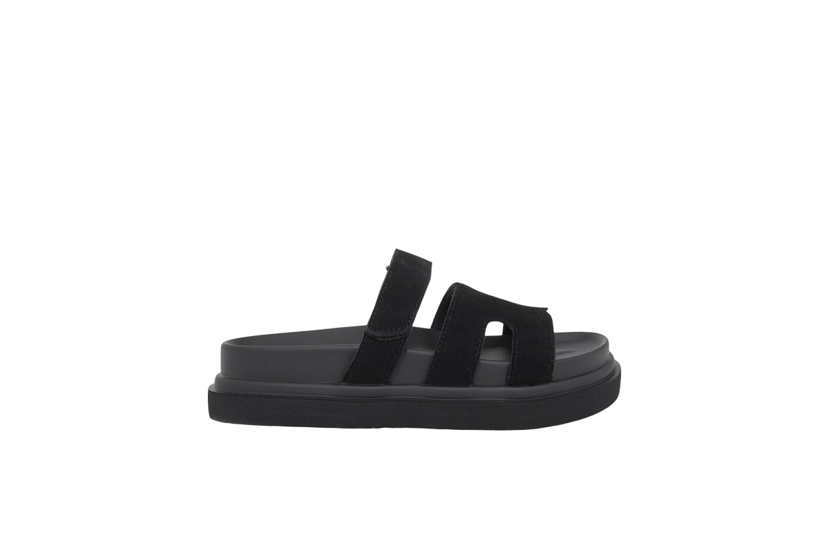 EXE (U403R3402004)-BLACK COW SUEDE - Image 2