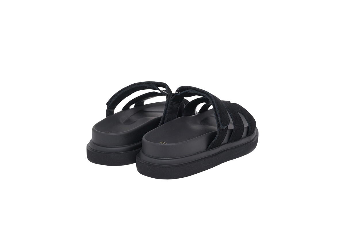 EXE (U403R3402004)-BLACK COW SUEDE - Image 3