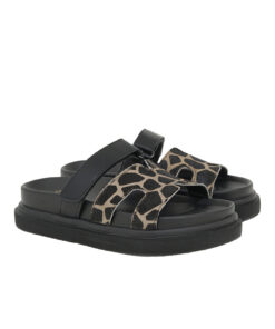 EXE (U403R34021L7)-BLK-BEIGE-GIRAFFE PONY