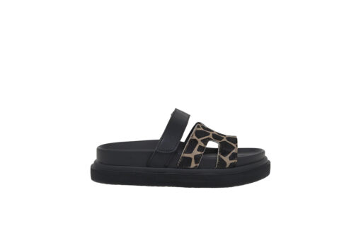 EXE (U403R34021L7)-BLK-BEIGE-GIRAFFE PONY - Image 3