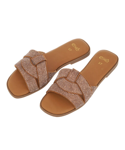 Alternative view of EXE (U436W071137M)-CAMEL-PINK-GOLD STRASS