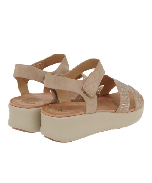 Alternative view of EXE (U489Q337329M)-BEIGE-STRASS