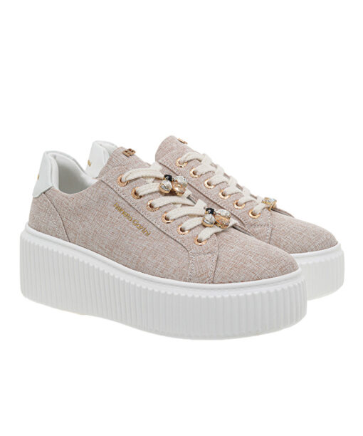 RENATO GARINI (U119R12932I5)-BEIGE-CANVAS-WHITE