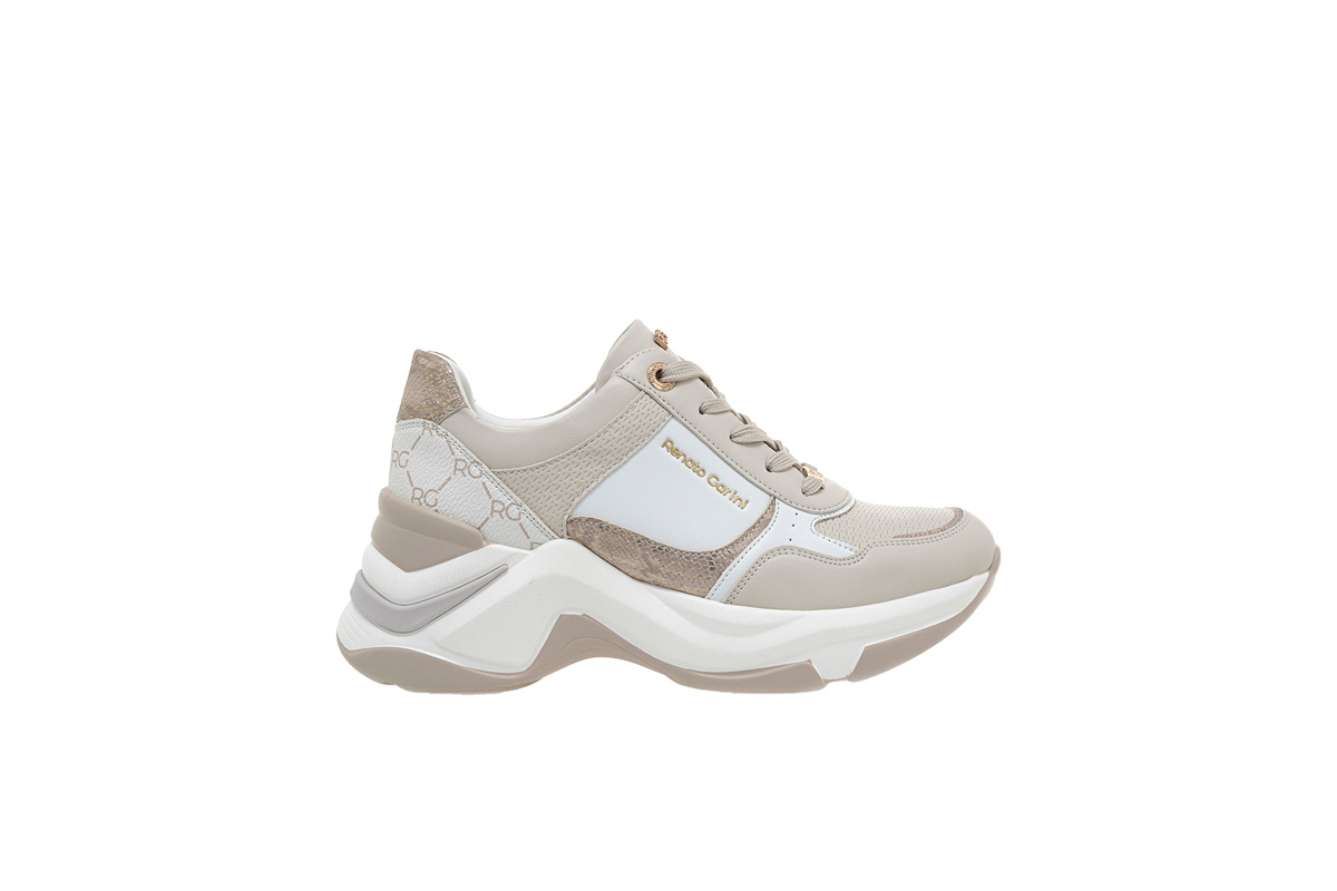 RENATO GARINI (U119R162471Z)-WHITE STAMP LT GREY GOLD - Image 2