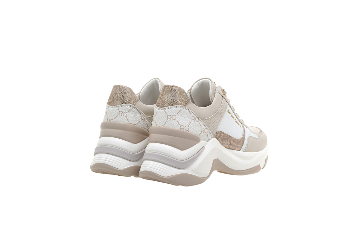 RENATO GARINI (U119R162471Z)-WHITE STAMP LT GREY GOLD - Image 3