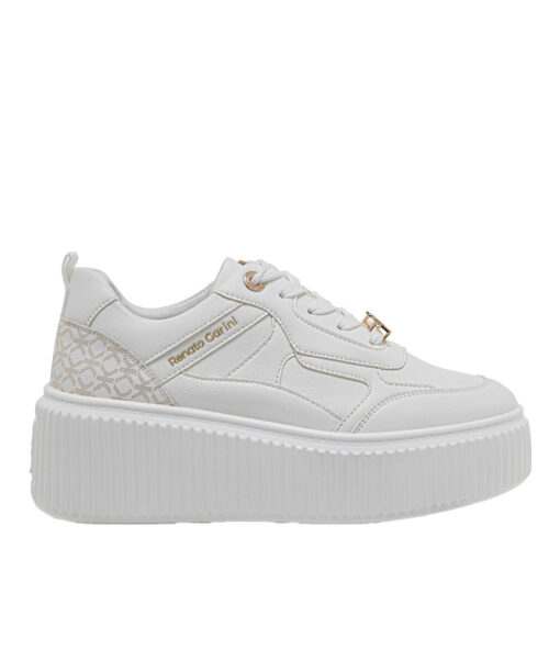Alternative view of RENATO GARINI (U119R530308E)-WHITE LT GOLD-STAMP