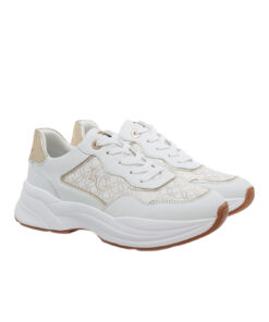 RENATO GARINI (U119R55122C1)-WHITE-WHITE LT GOLD STAMP