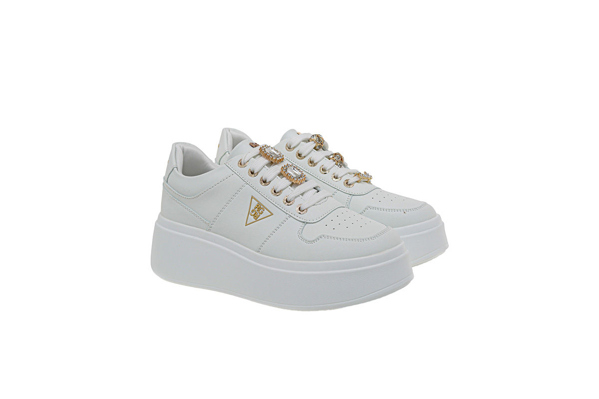 RENATO GARINI (U119R5553651)-WHITE-LT GOLD