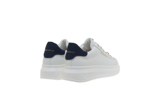 RENATO GARINI (U119R57322J6)-WHITE-BLUE DENIM-LT GOLD - Image 3