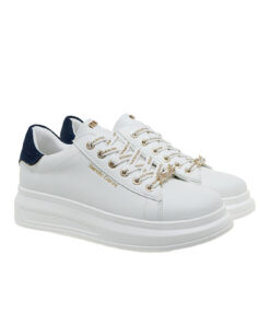 RENATO GARINI (U119R57322J6)-WHITE-BLUE DENIM-LT GOLD