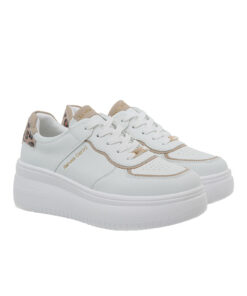 RENATO GARINI (U119R577366K)-WHITE-BEIGE-LEOPAR