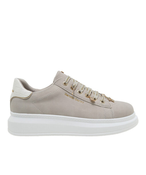 Alternative view of RENATO GARINI (U119R66221J2)-OFF-WHITE-WHITE CROCO