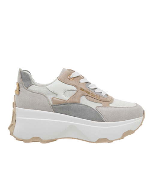 Alternative view of RENATO GARINI (U119R6683P79)-WHITE-ICE-BEIGE