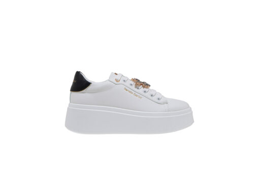 RENATO GARINI (U119R7563I61)-WHITE-BLACK-LT GOLD - Image 2