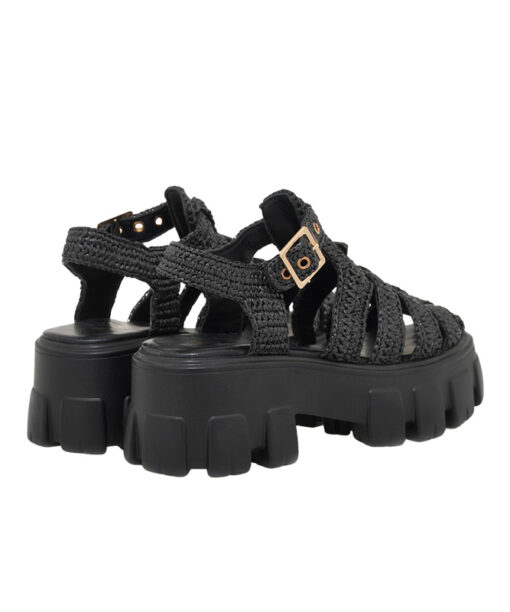 Alternative view of RENATO GARINI (U403R60937A5)-BLACK CROCHET